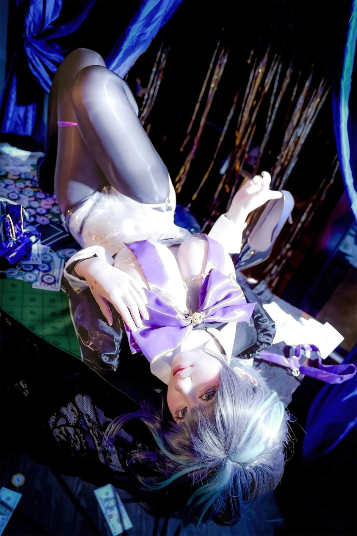 九曲Jean Cosplay 柴郡绚烂夜梦