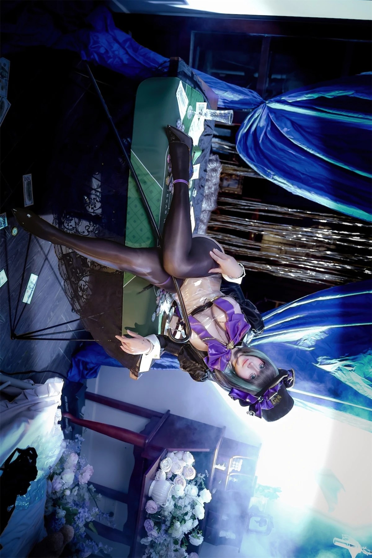 九曲Jean Cosplay 柴郡绚烂夜梦