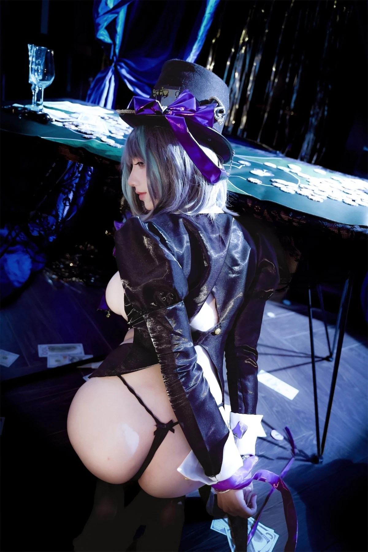 九曲Jean Cosplay 柴郡绚烂夜梦