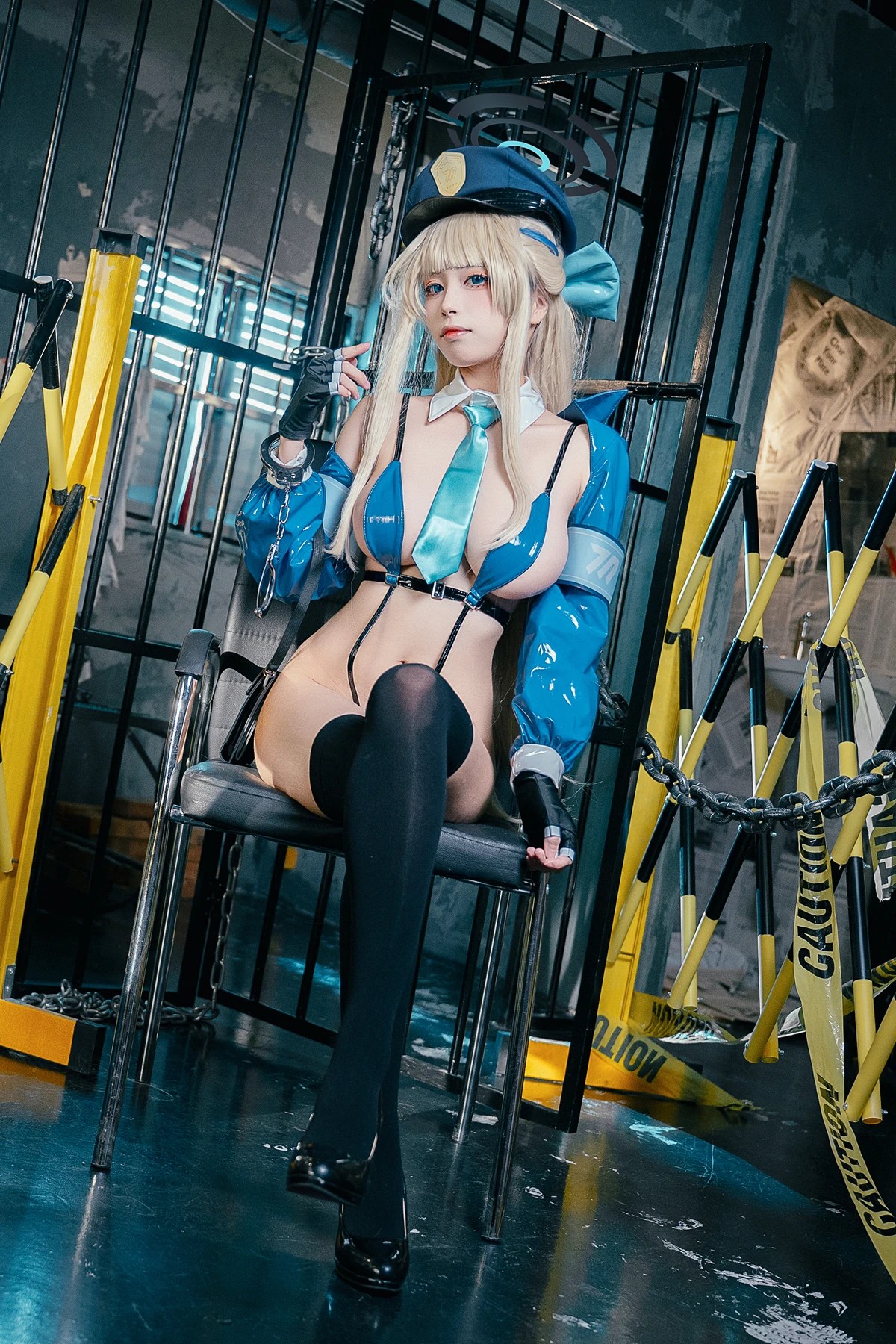 Cosplay 三無人型 蔚蓝档案 飞鸟马时女警