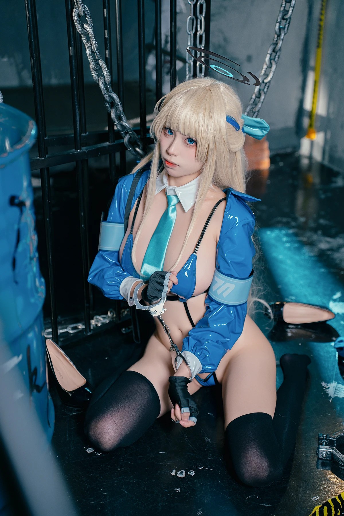 Cosplay 三無人型 蔚蓝档案 飞鸟马时女警