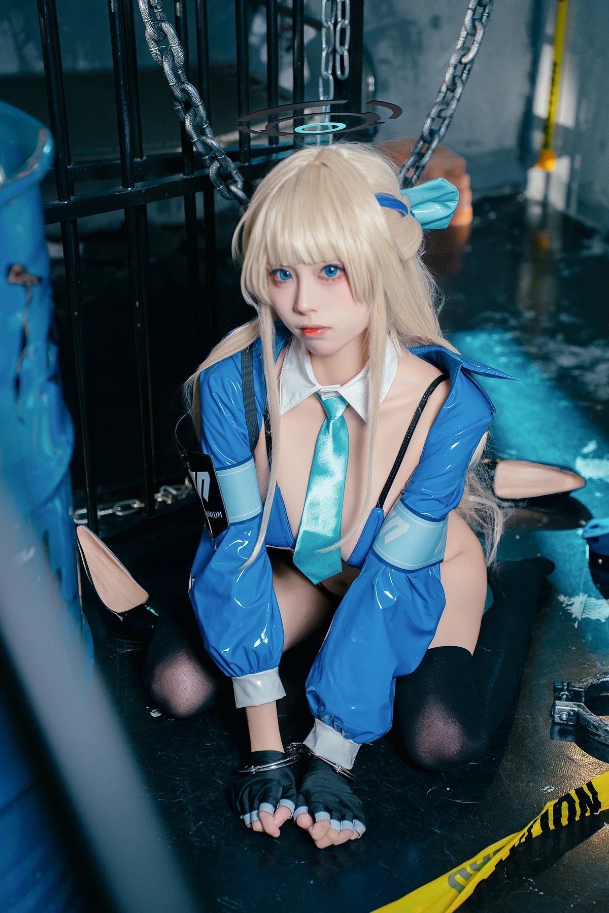 Cosplay 三無人型 蔚蓝档案 飞鸟马时女警