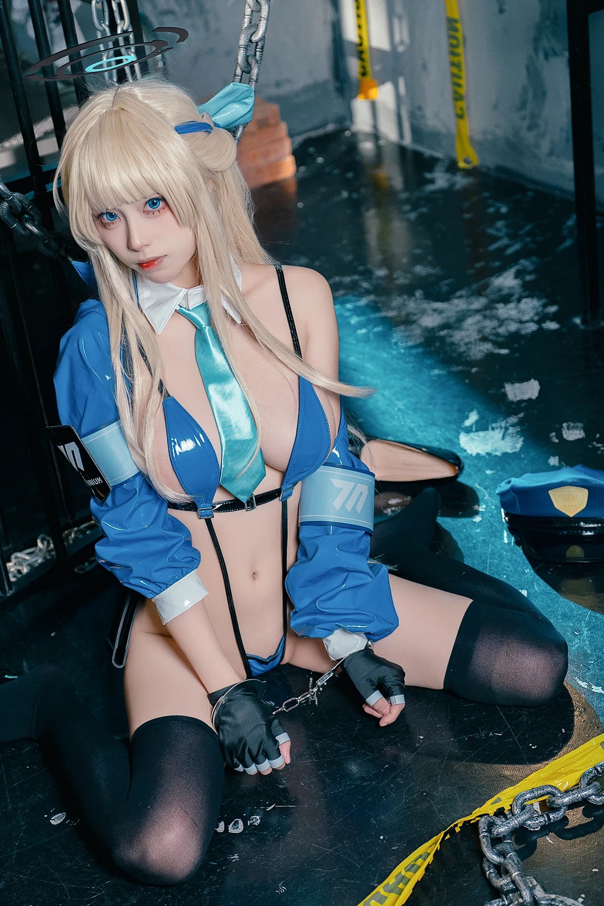 Cosplay 三無人型 蔚蓝档案 飞鸟马时女警