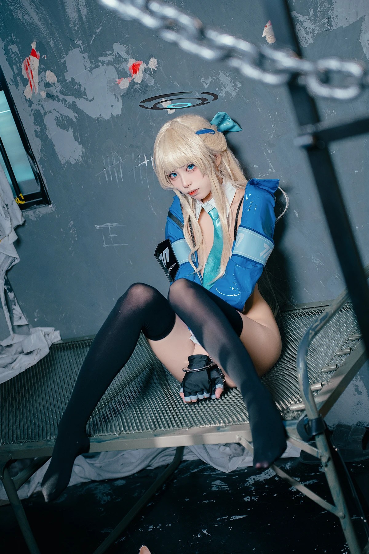 Cosplay 三無人型 蔚蓝档案 飞鸟马时女警