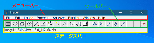 ImageJの初歩的な使い方1 WAKUTAKEA PROGRAM