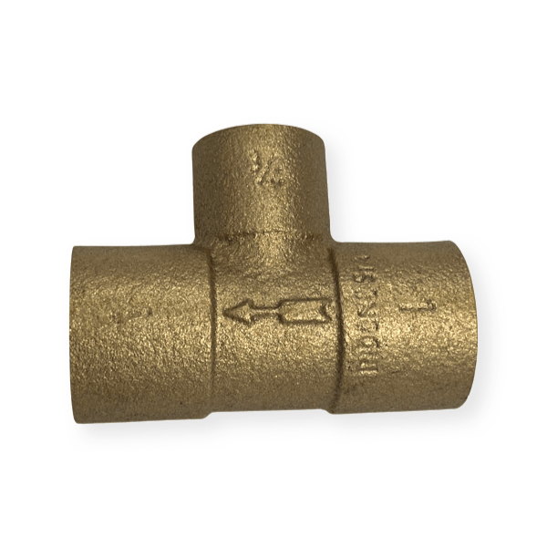 1" C X 3/4" C Monoflo Tee Bronze WalRich Corporation