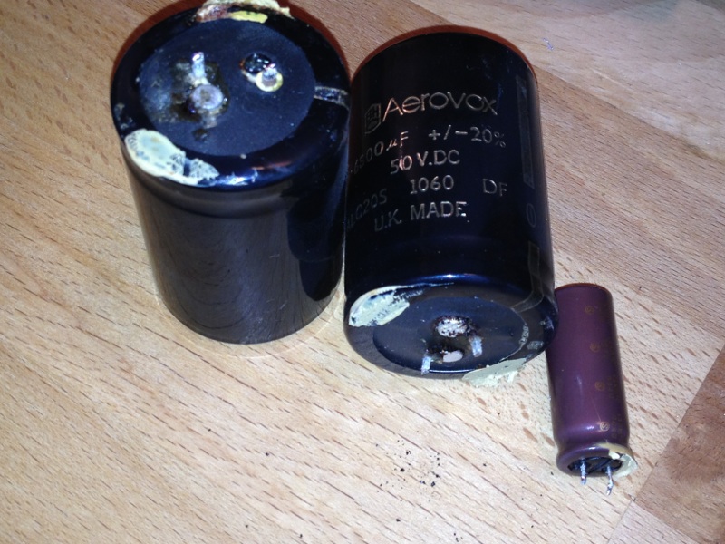 Question capacitor leak???
