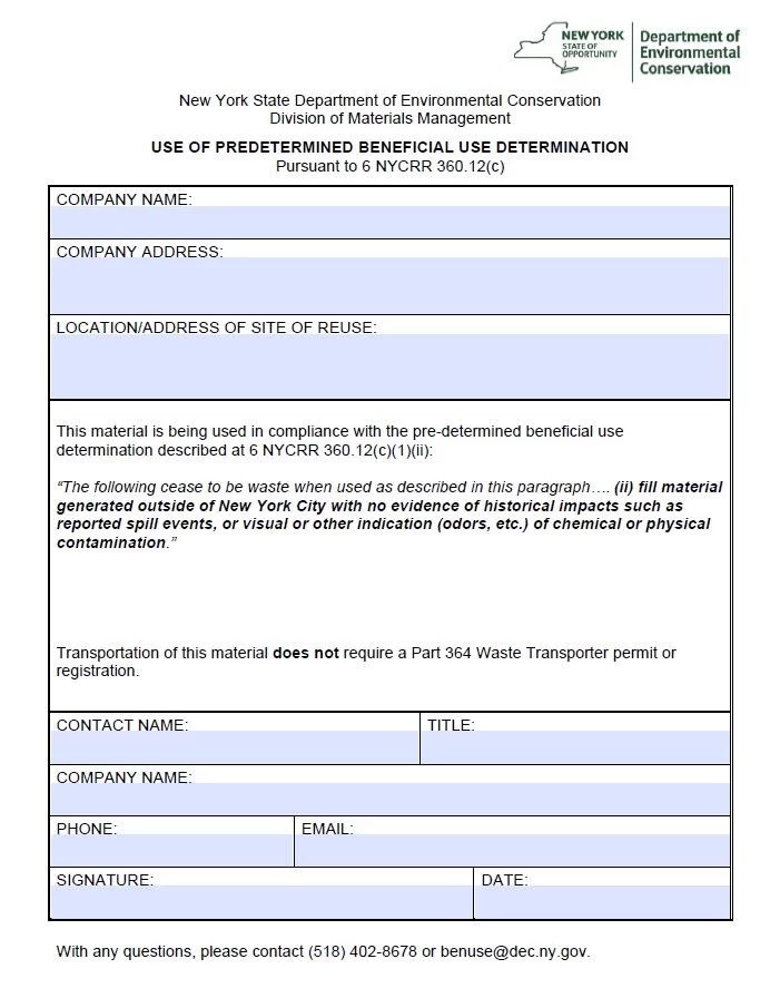 New PreDetermined BUD Forms Are Now Available! Walden