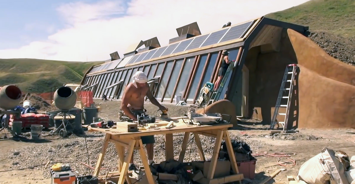 How We Built Our Earthship, an Offgrid Prairie Home Walden Labs