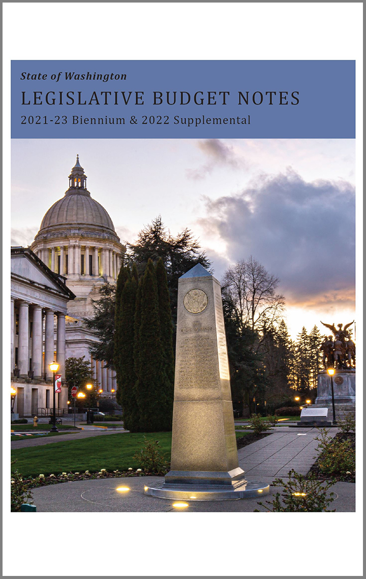 Legislative Budget Notes 202123 Biennium 2022 Supplemental
