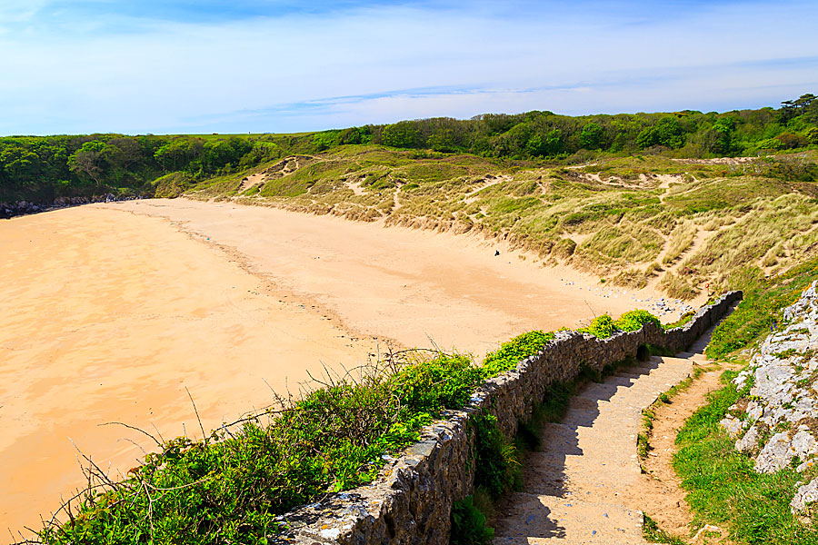 The wonderful Stackpole Estate, Pembrokeshire Wales Coast Path