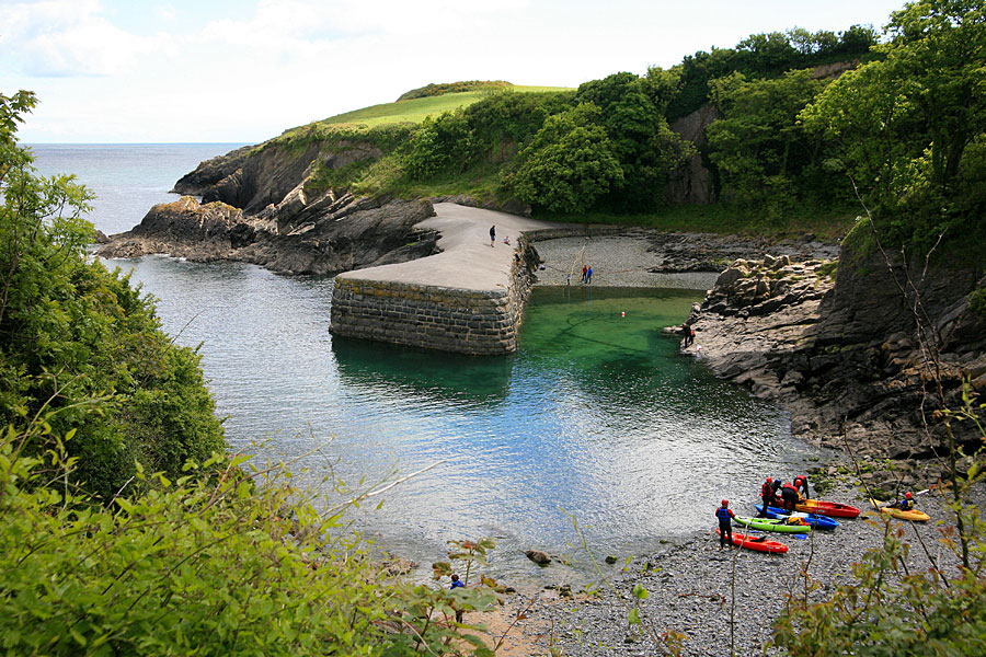 The wonderful Stackpole Estate, Pembrokeshire Wales Coast Path
