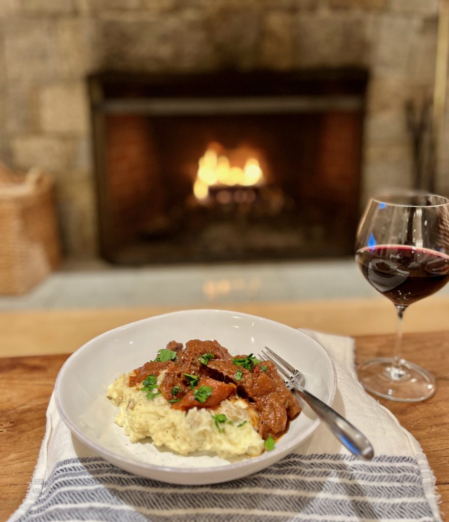 Dutch Oven Pot Roast with Cognac and Thyme
