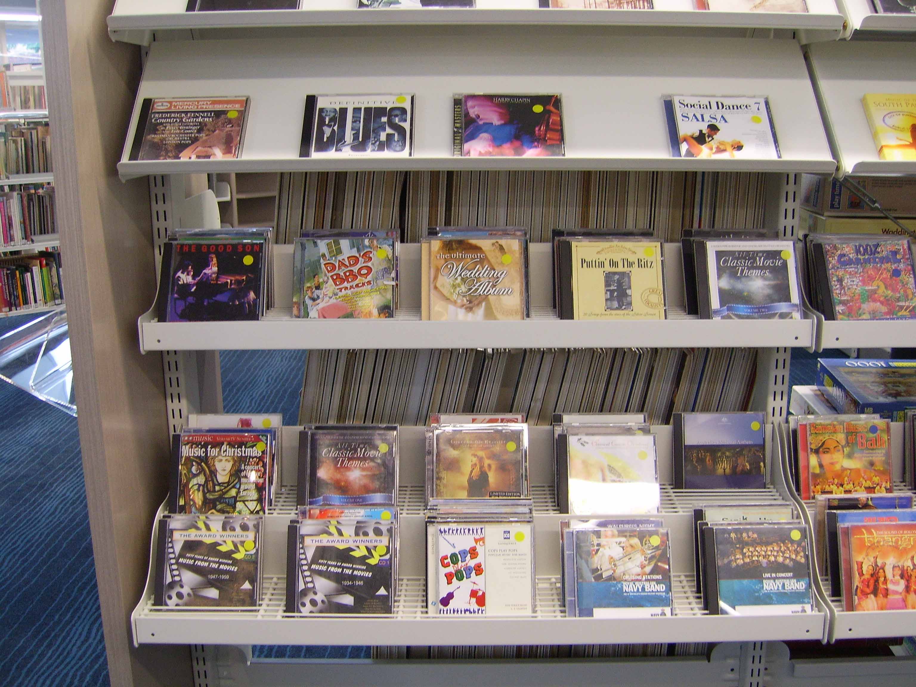 DVD & CD Shelving Walib