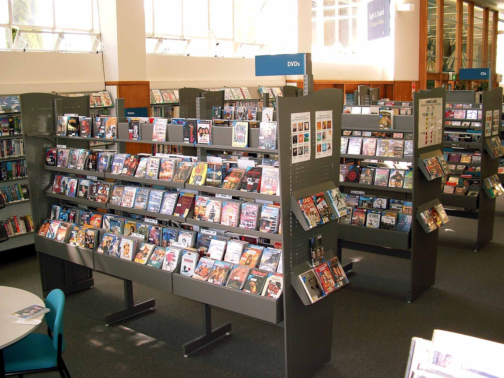DVD & CD Shelving Walib