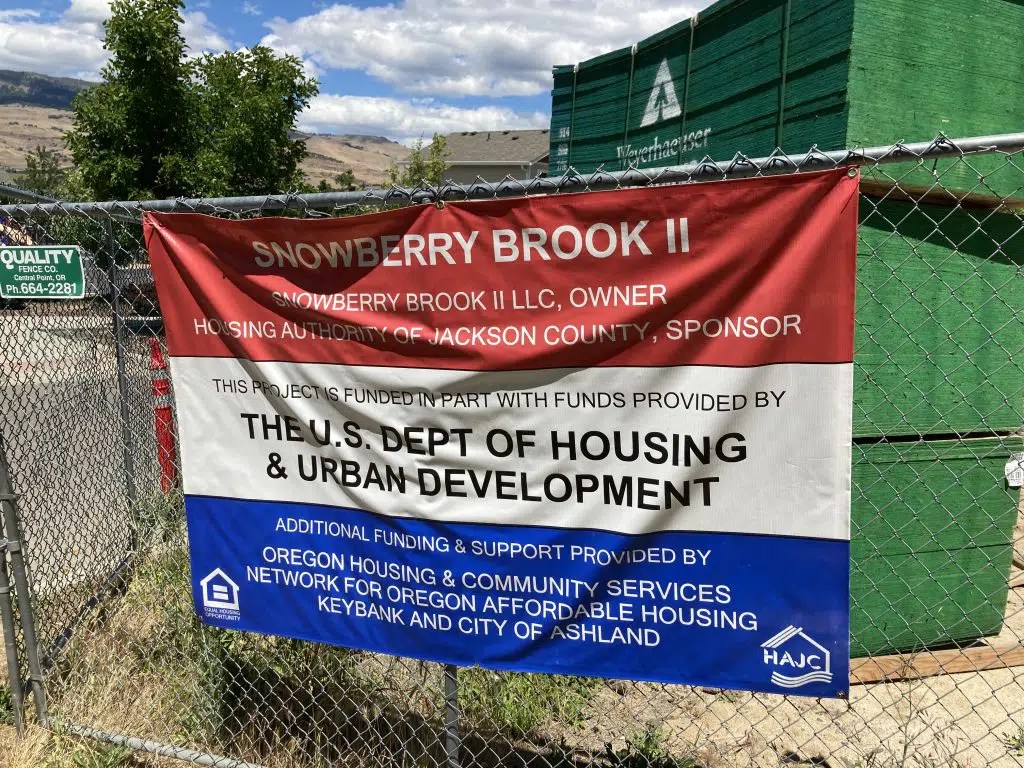 Affordable Housing being built in Ashland 2022 Walk Ashland