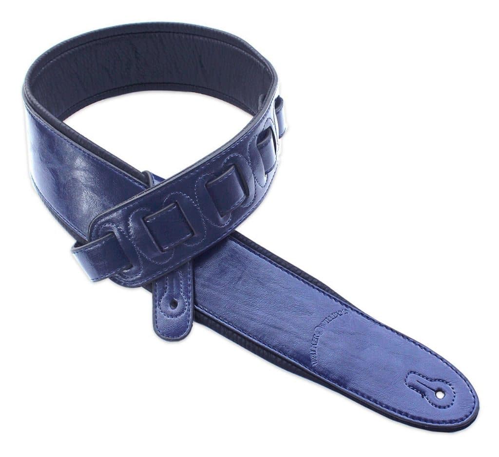 G25 Royal Blue Strap with Padded Glove Leather Back Walker and Williams