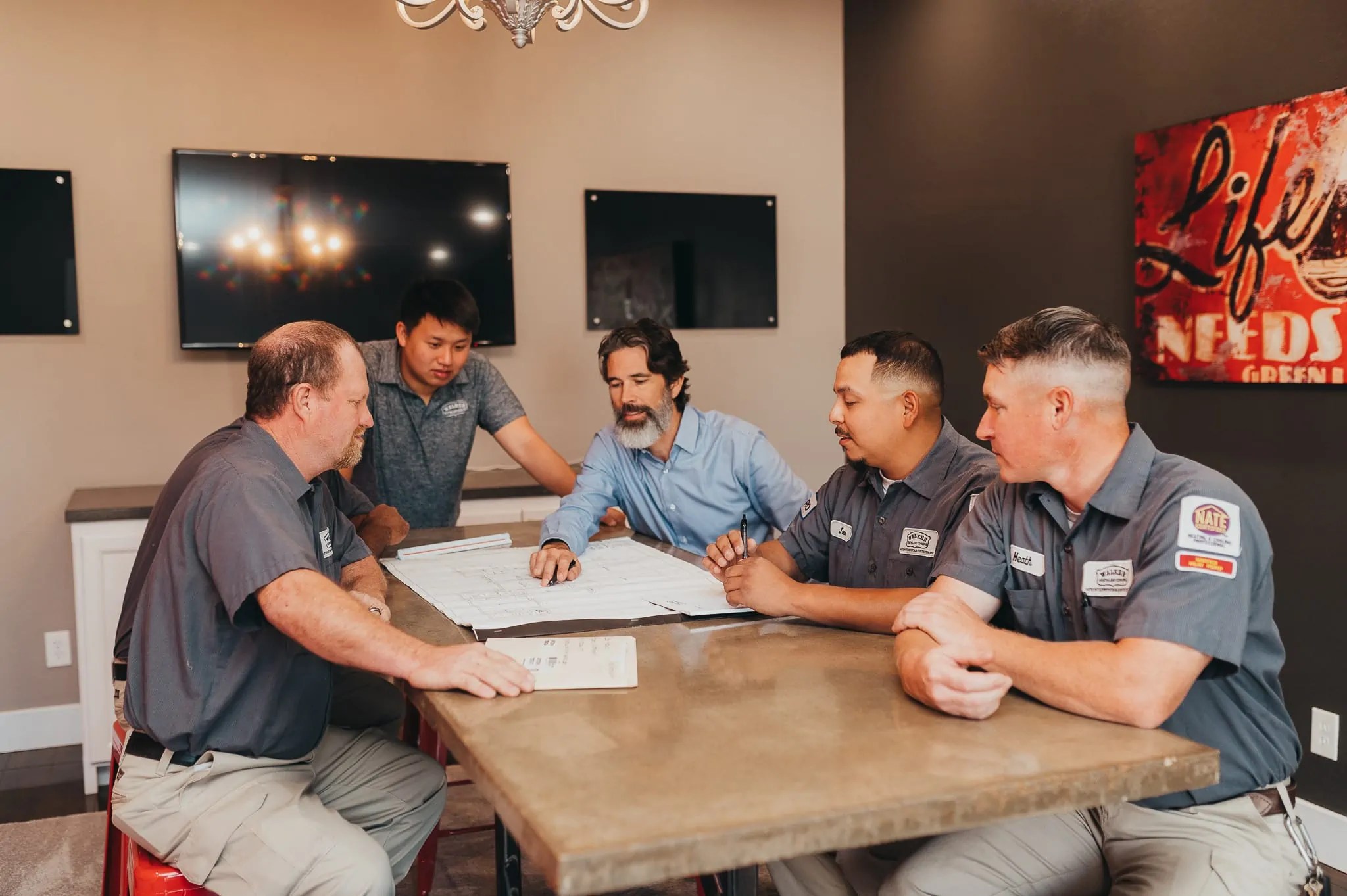 Walker Heating & Cooling HVAC Services Commercial TX