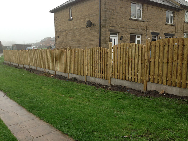 domestic fencing and decking huddersfield Walker Timber Fencing Division