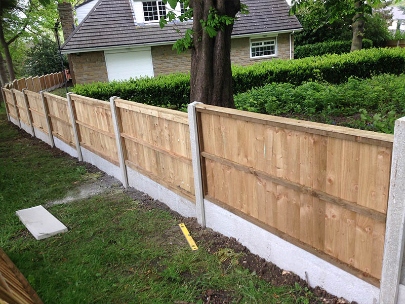 domestic fencing and decking huddersfield Walker Timber Fencing Division