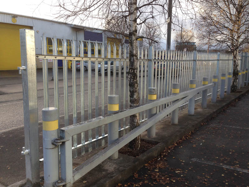 commercial fencing huddersfield Walker Timber Fencing Division