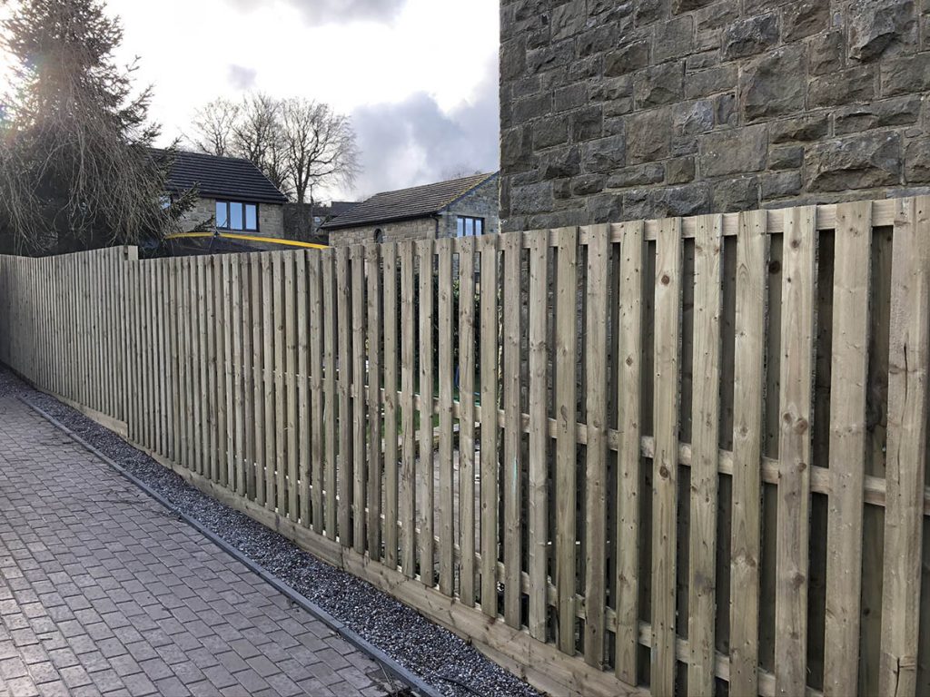 domestic fencing and decking huddersfield Walker Timber Fencing Division