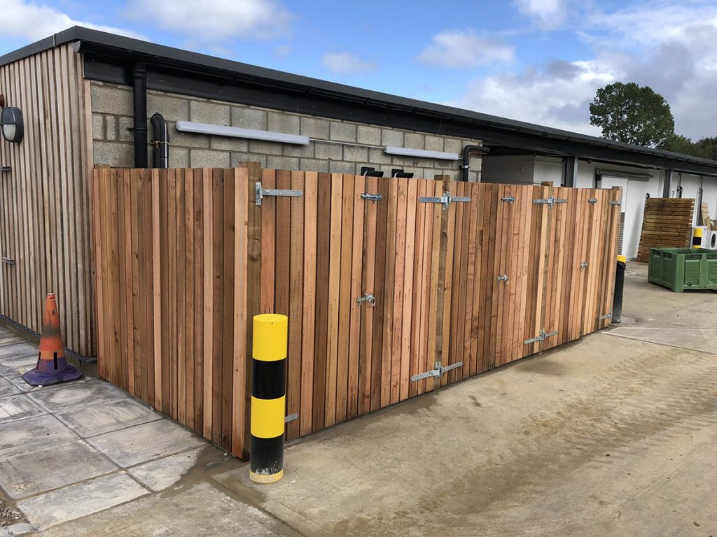 commercial fencing huddersfield Walker Timber Fencing Division