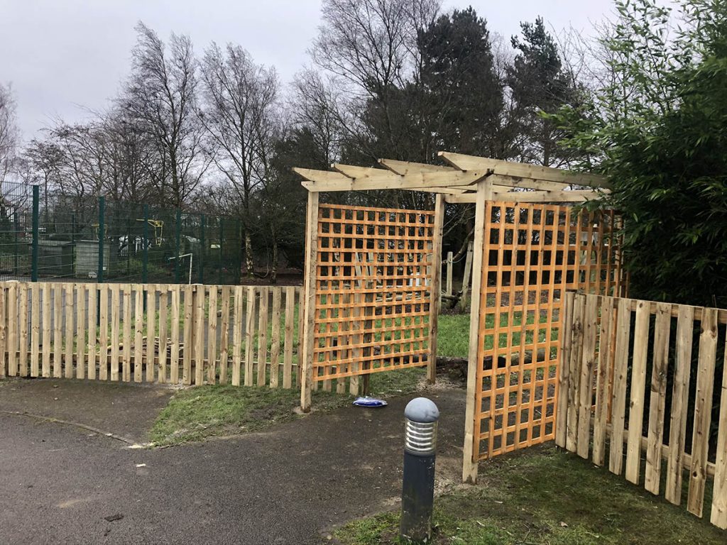 commercial fencing huddersfield Walker Timber Fencing Division