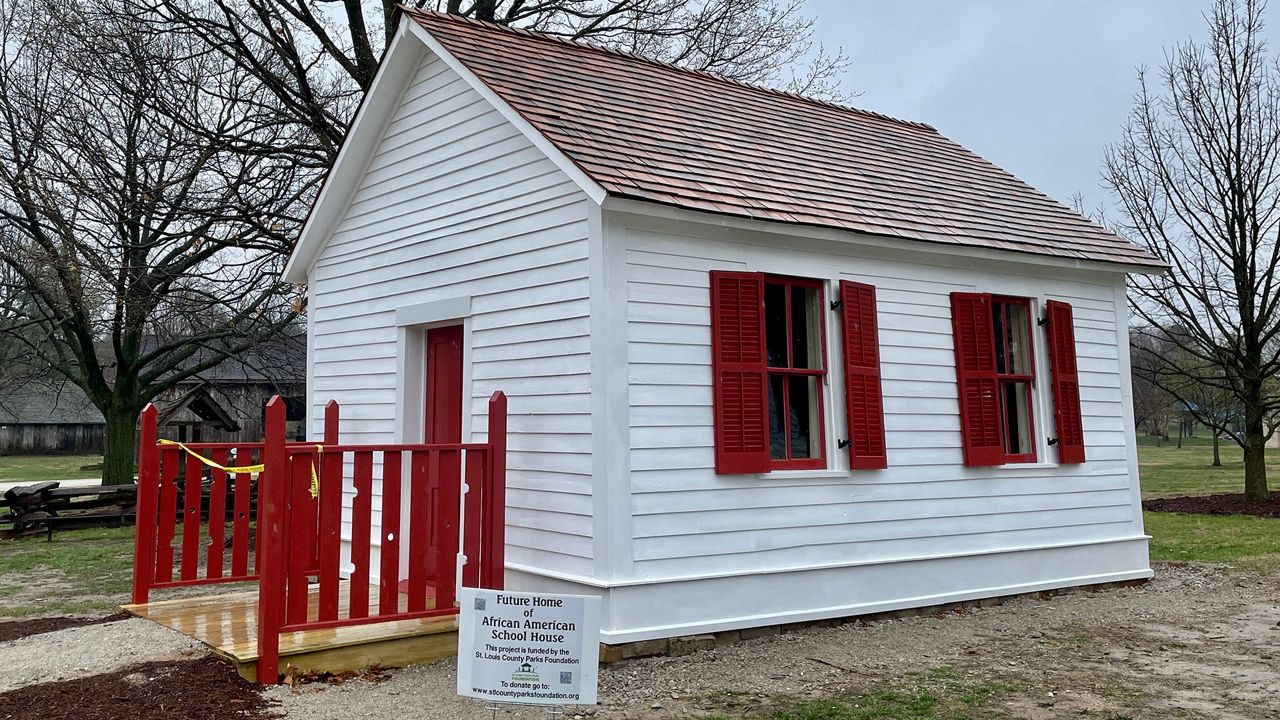 African Schoolhouse 4, Faust Park Historic Village, Chesterfield, MO