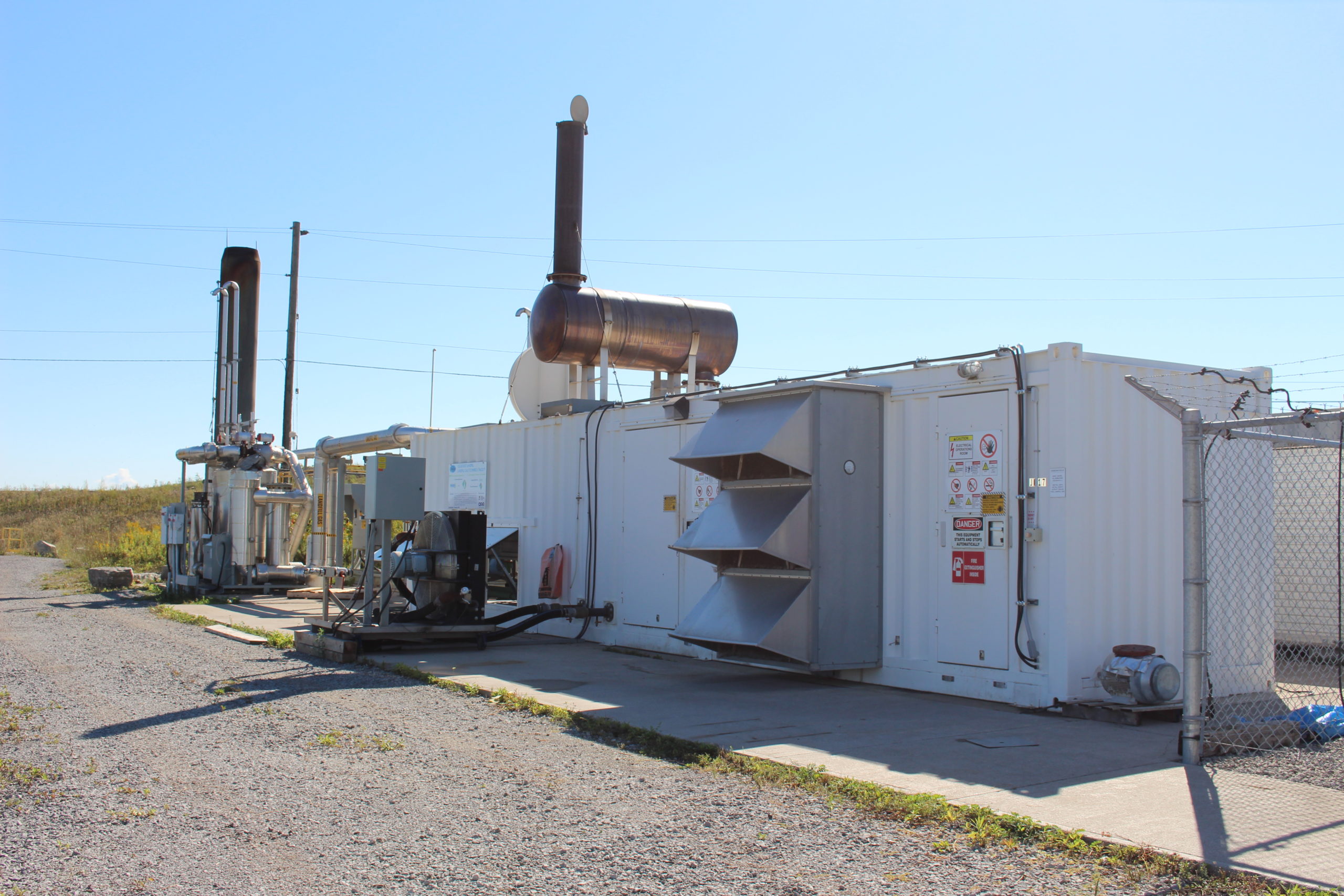 Walker converts landfill gas at its Niagara Falls site into 1 megawatt