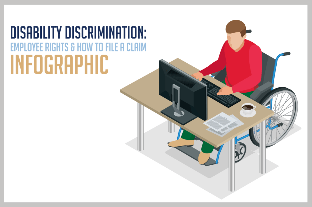 Disability Discrimination At Work Infographic & How To File A Claim