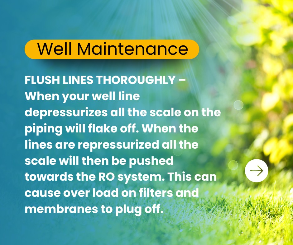 Spring Maintenance Tips Walker's Water Systems