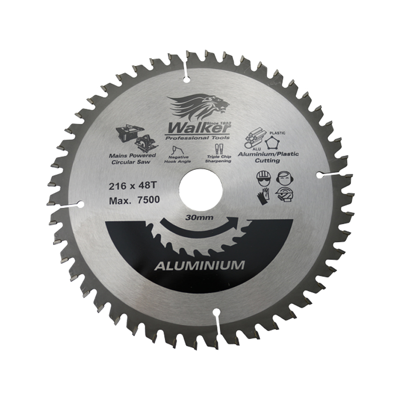 Saw Blades for Cutting Aluminium & Plastic Walker Professional Tools