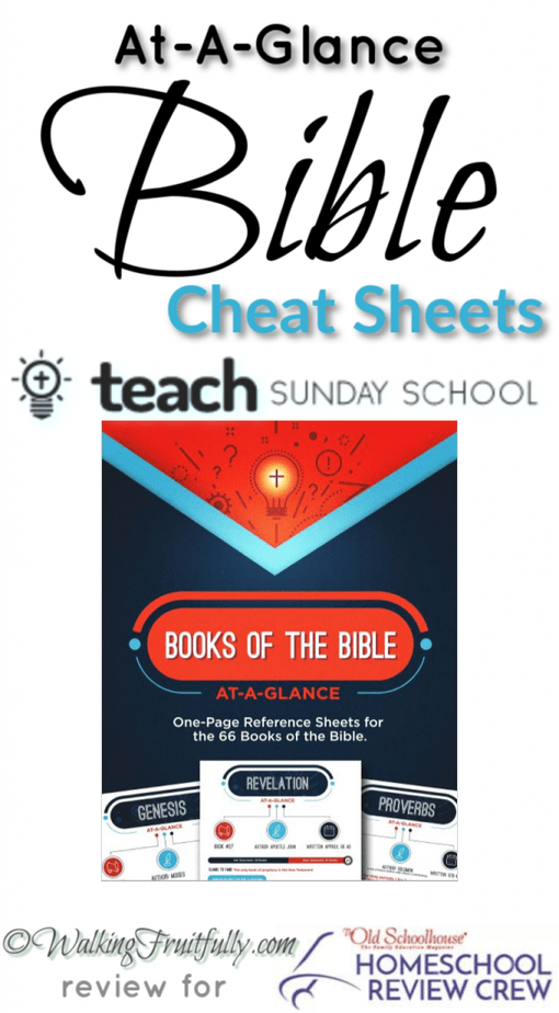 Books of the Bible at-a-glance: 66 Printable Bible Reference Sheets