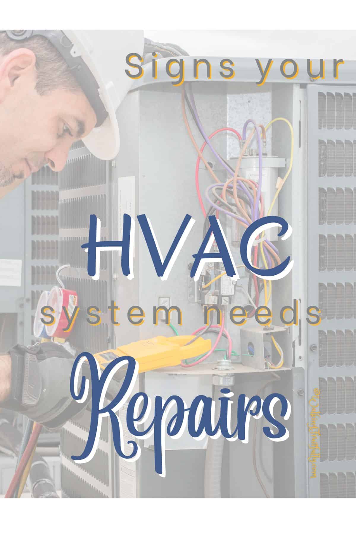 5 Signs Your HVAC System Needs Repair