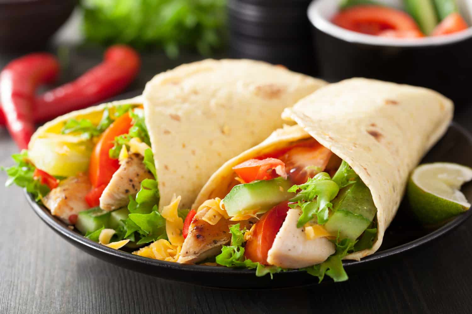 Recipe Rotisserie Chicken Wrap Walking Off Pounds