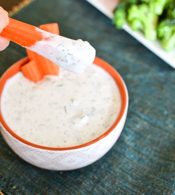 Recipe Healthy Ranch Dip Walking Off Pounds