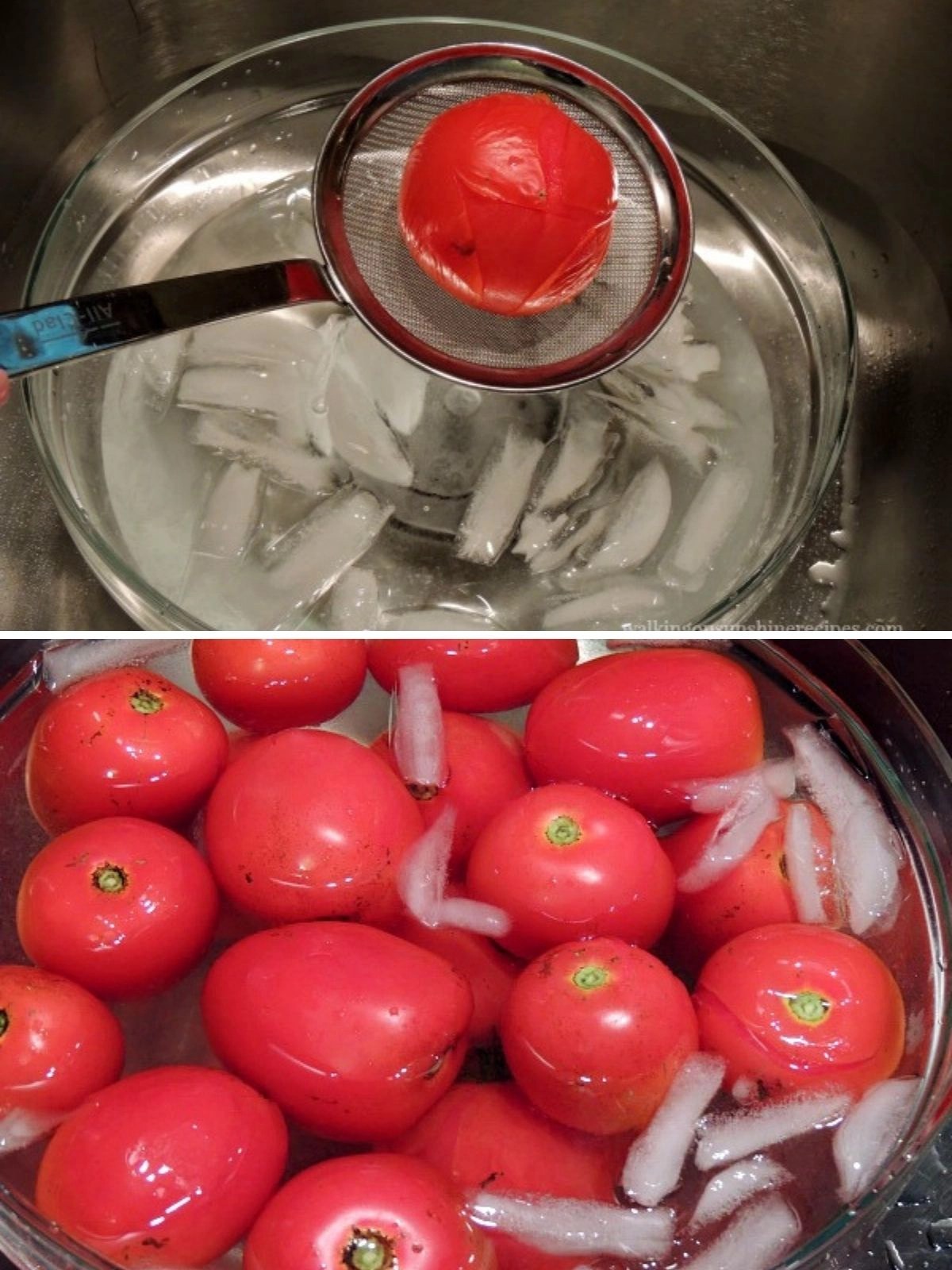 How to Easily and Quickly Peel Tomatoes Walking on Sunshine