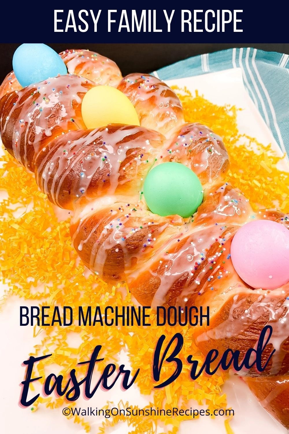 Bread Machine Easter Bread Recipe Walking On Sunshine Recipes