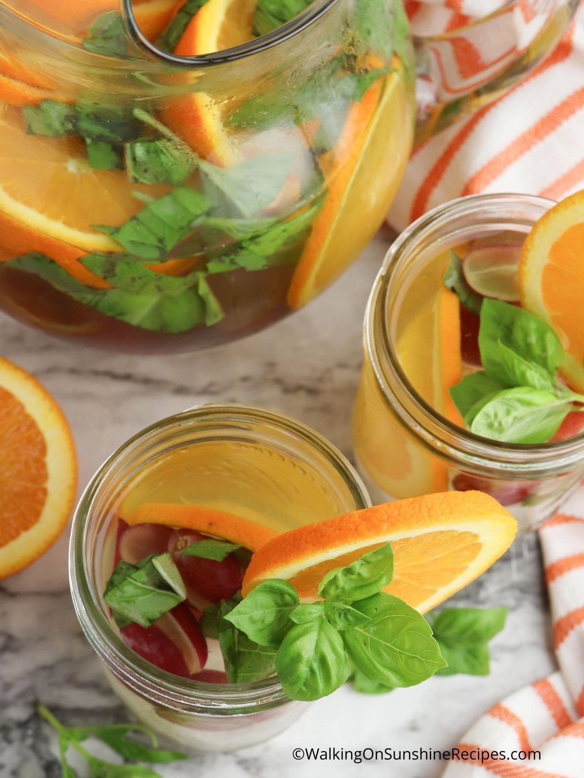 Grape Infused Water Walking On Sunshine Recipes