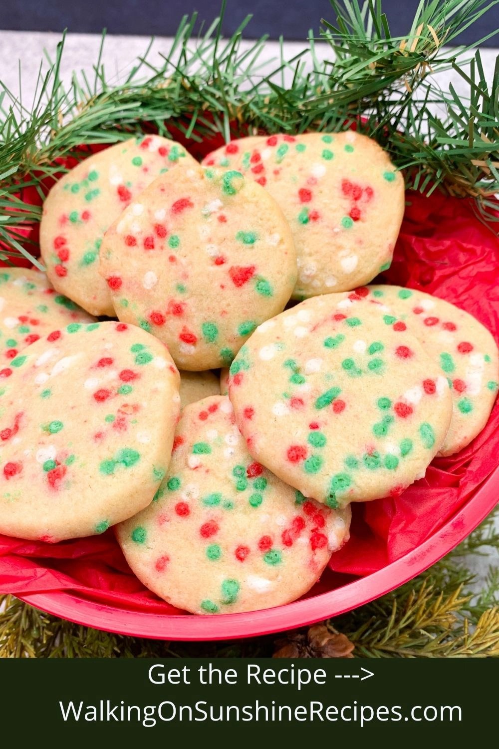 Christmas Refrigerator Cookies Walking On Sunshine Recipes