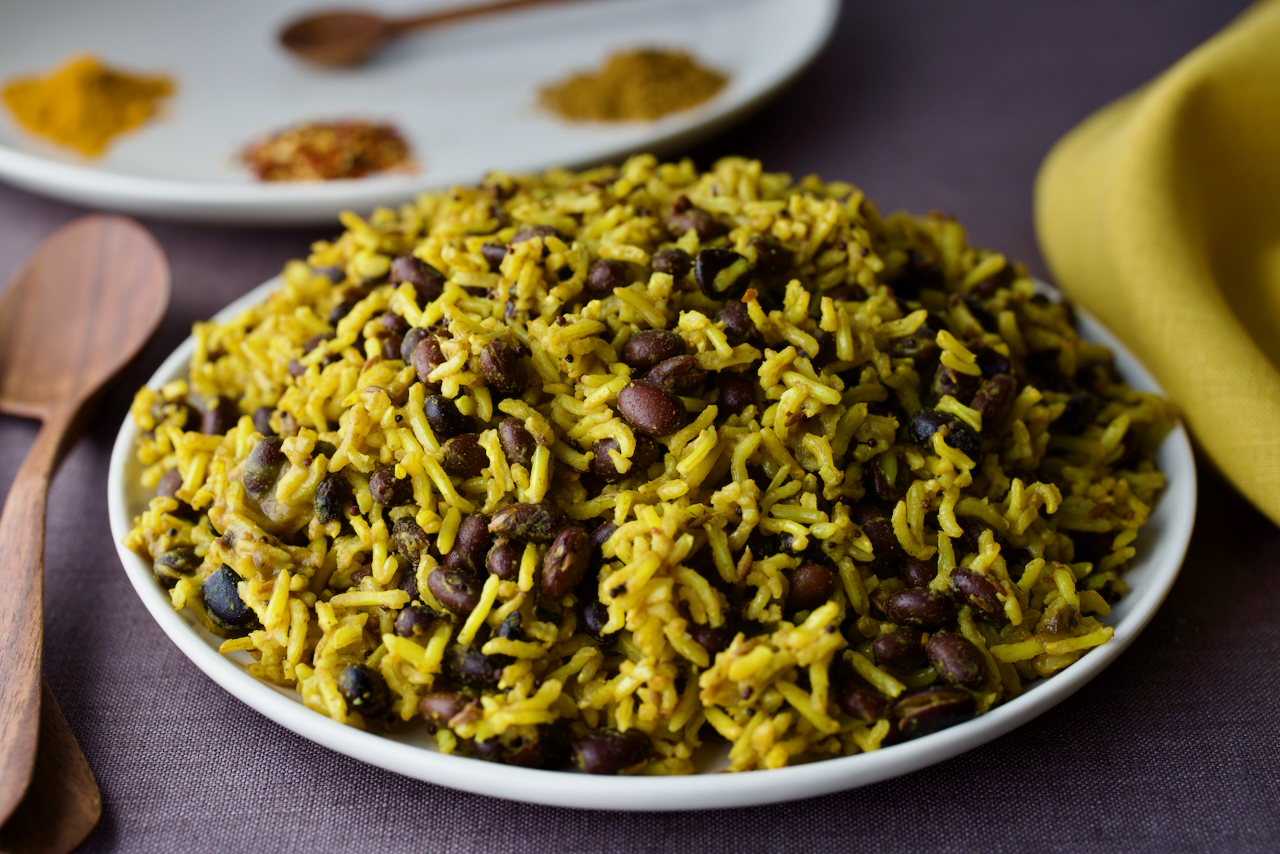 Indian Rice and Beans (V, GF) Walking Through Lavender Fields