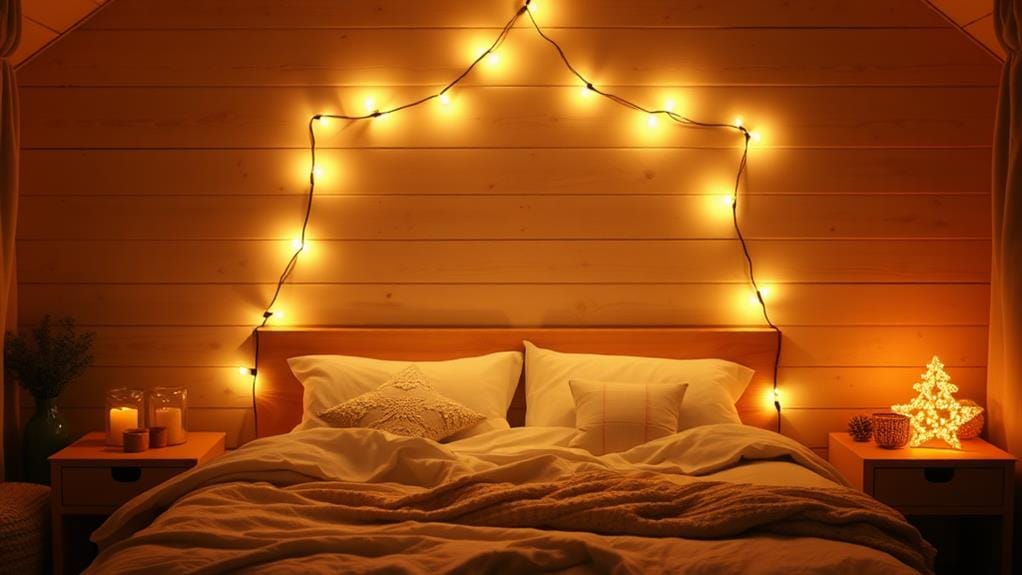 10 Cozy Bedroom Christmas Light Ideas