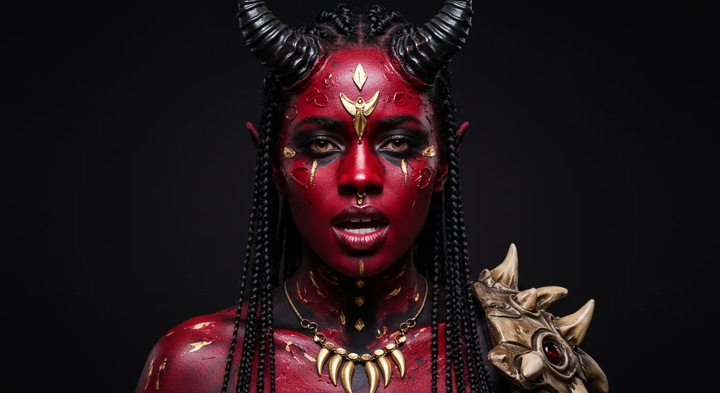 23 Fierce Halloween Devil Makeup Ideas That Bring The Heat