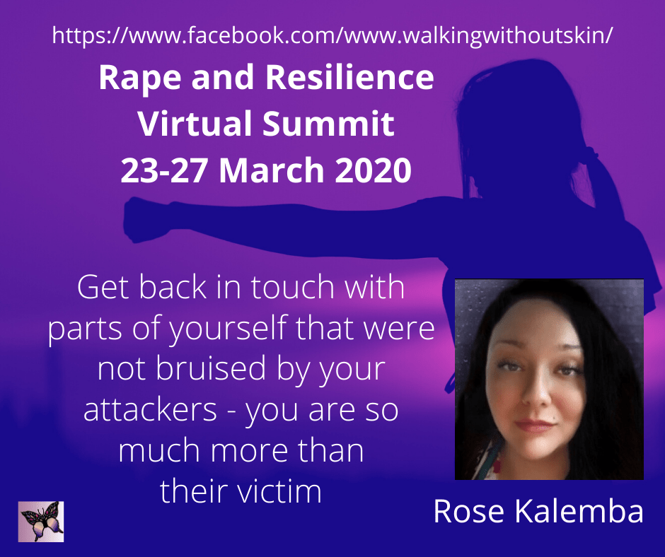 Rape and Resilience Summit Speakers Walking Without Skin