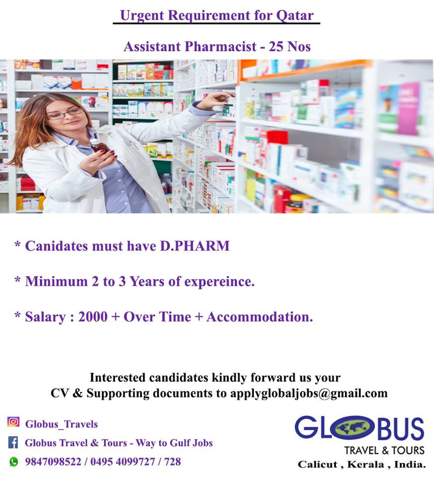 Pharmacy Teaching Jobs In Qatar PharmacyWalls