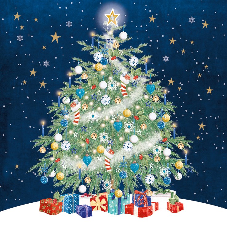 Charity Christmas Card Pack Christmas Tree The Walkley Press