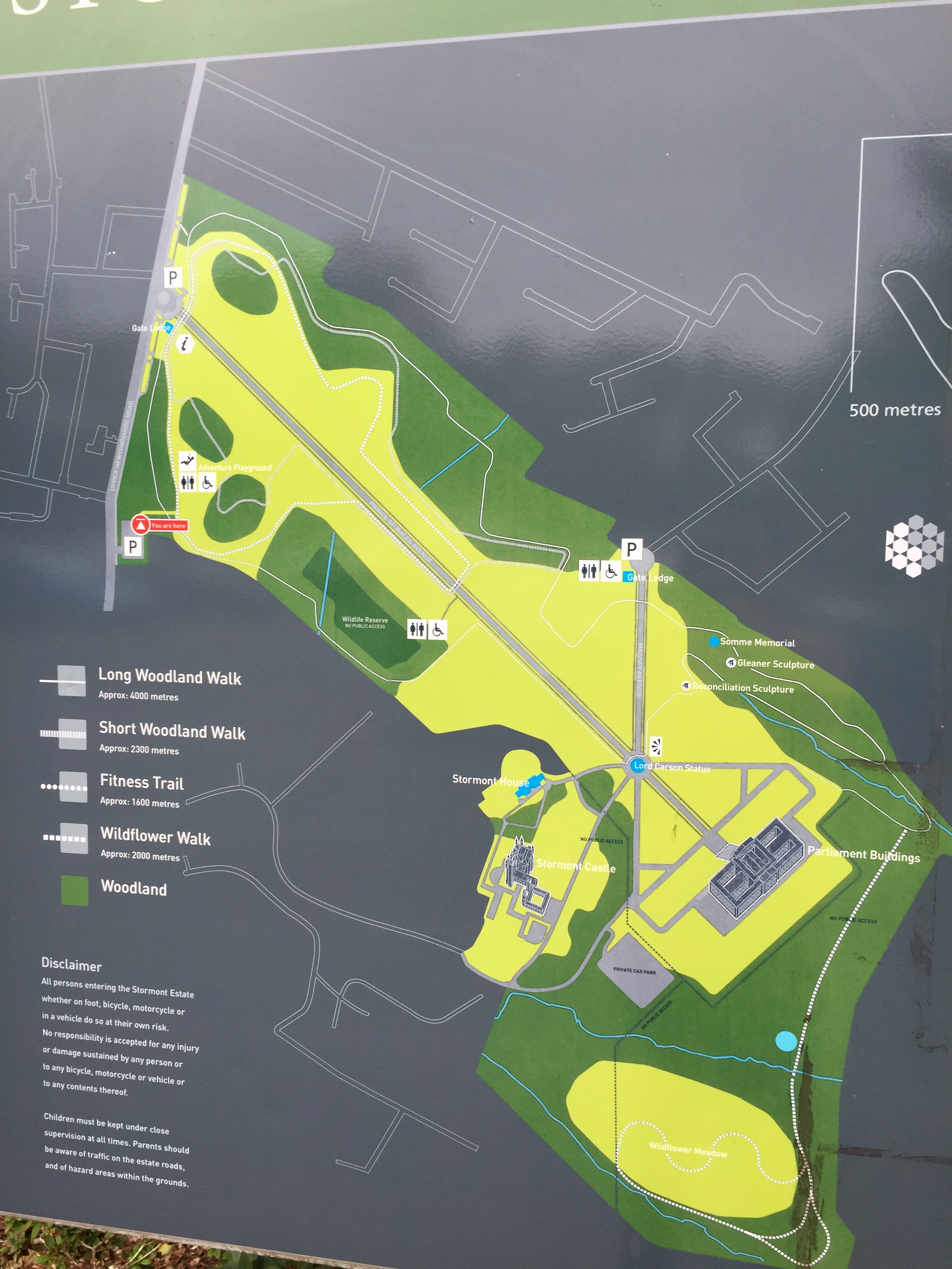 Stormont Woodland Walks & Fitness Trail WalkNI