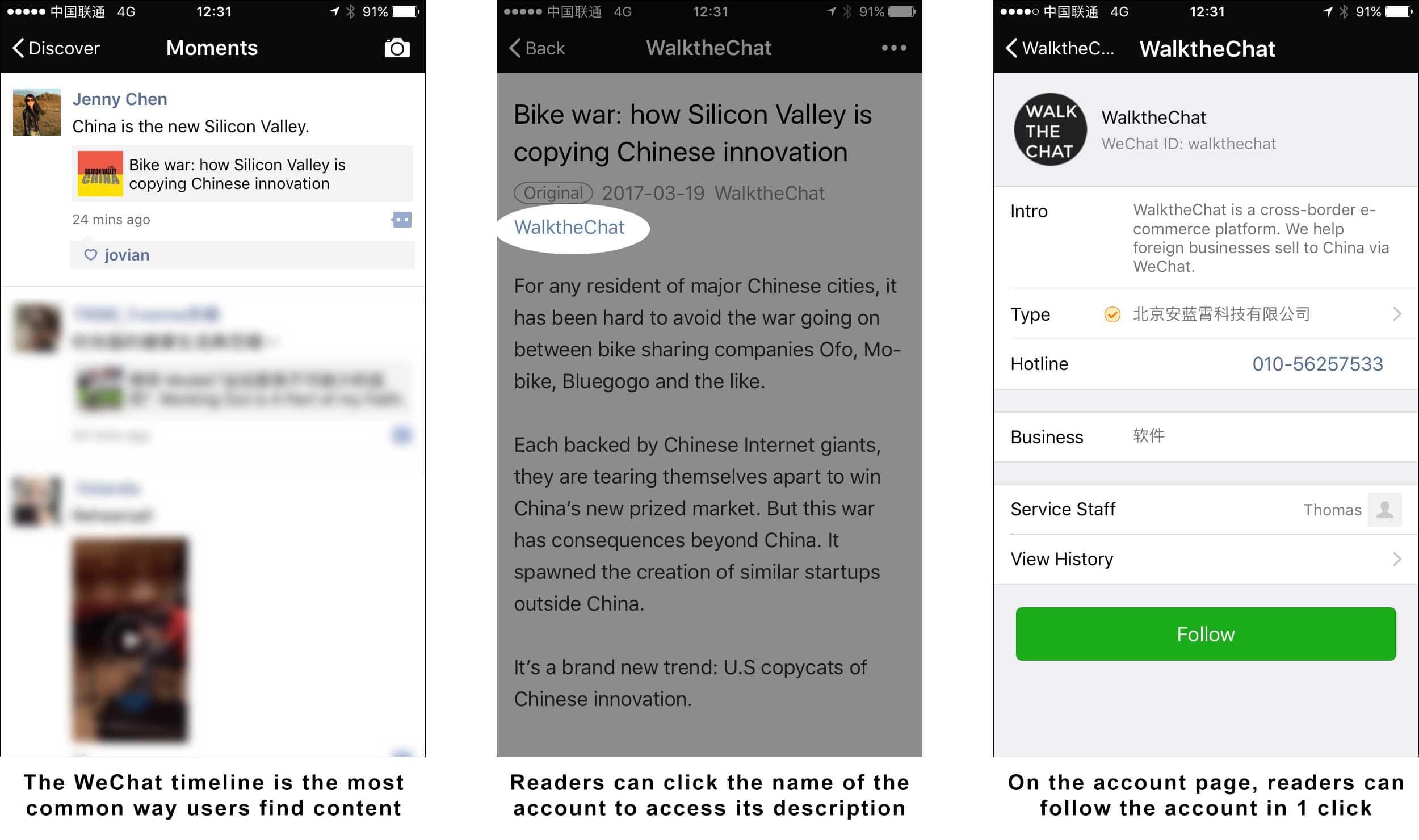 WeChat Official Account a simple guide WalktheChat