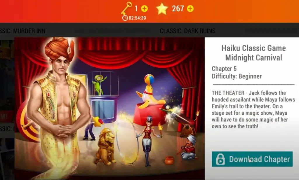 Adventure Escape Mysteries Midnight Carnival Chapter 5 Walkthrough